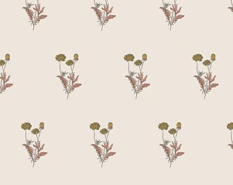 Spruce Fabric by Sharon Holland for Art Gallery Fabrics | Rising Calendula | Cottage Core | Cotton Quilting and Garment Fabric