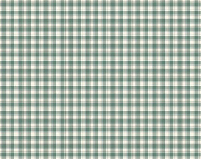Renew Plaid Aqua Quilting Cotton Fabric by Sandy Gervais for Riley Blake Designs, C17284-AQUA