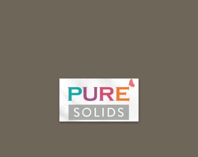 Smooth Pebble | AGF PURE Solids | Art Gallery Fabrics Premium Quilting Cotton | Modern Fabric Yardage