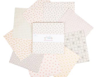 PREORDER: 10" Stacker, Gentler Times Backgrounds by Lori Holt for Riley Blake Designs