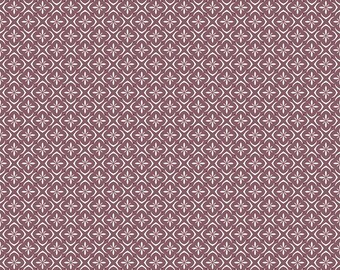 Renew Tile Purple Quilting Cotton Fabric by Sandy Gervais for Riley Blake Designs, 17286-PURPLE