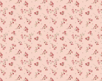Renew Sweet Pea Pink Quilting Cotton Fabric by Sandy Gervais for Riley Blake Designs, C17283-PINK