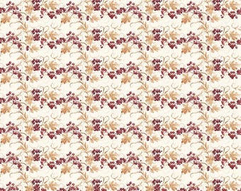 Evening on the Prairie Fabric: Berries Blush Print by Modern Prairie for Riley Blake Designs, C16742-CREAM