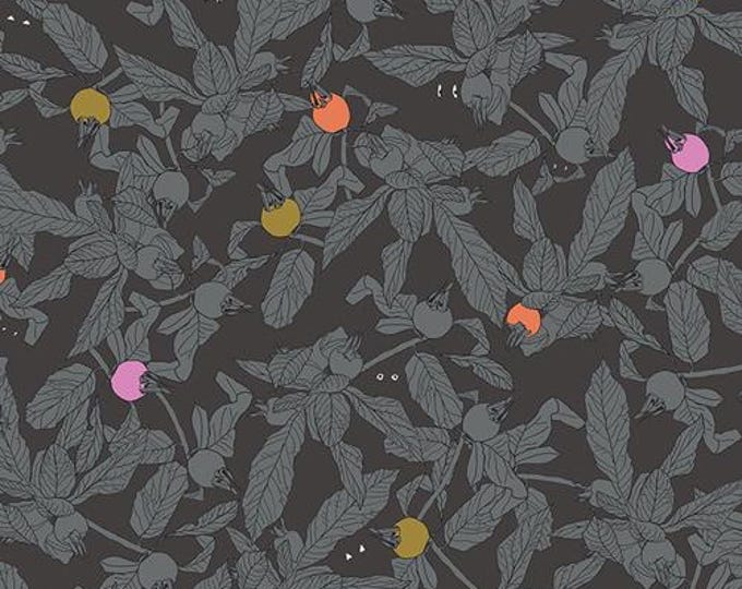 Enshadow Cotton Fabric by Katarina Roccella for Art Gallery Fabrics | Peek-a-Boo | Halloween Foliage | Cotton Quilting and Garment Fabric