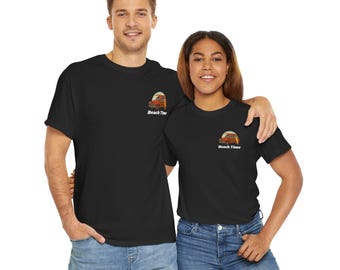 Beach Time Unisex Tee, Summer Vacation Shirt, Surfing Apparel, Casual Beachwear, Gift for Beach Lovers, Fun Summer Tee