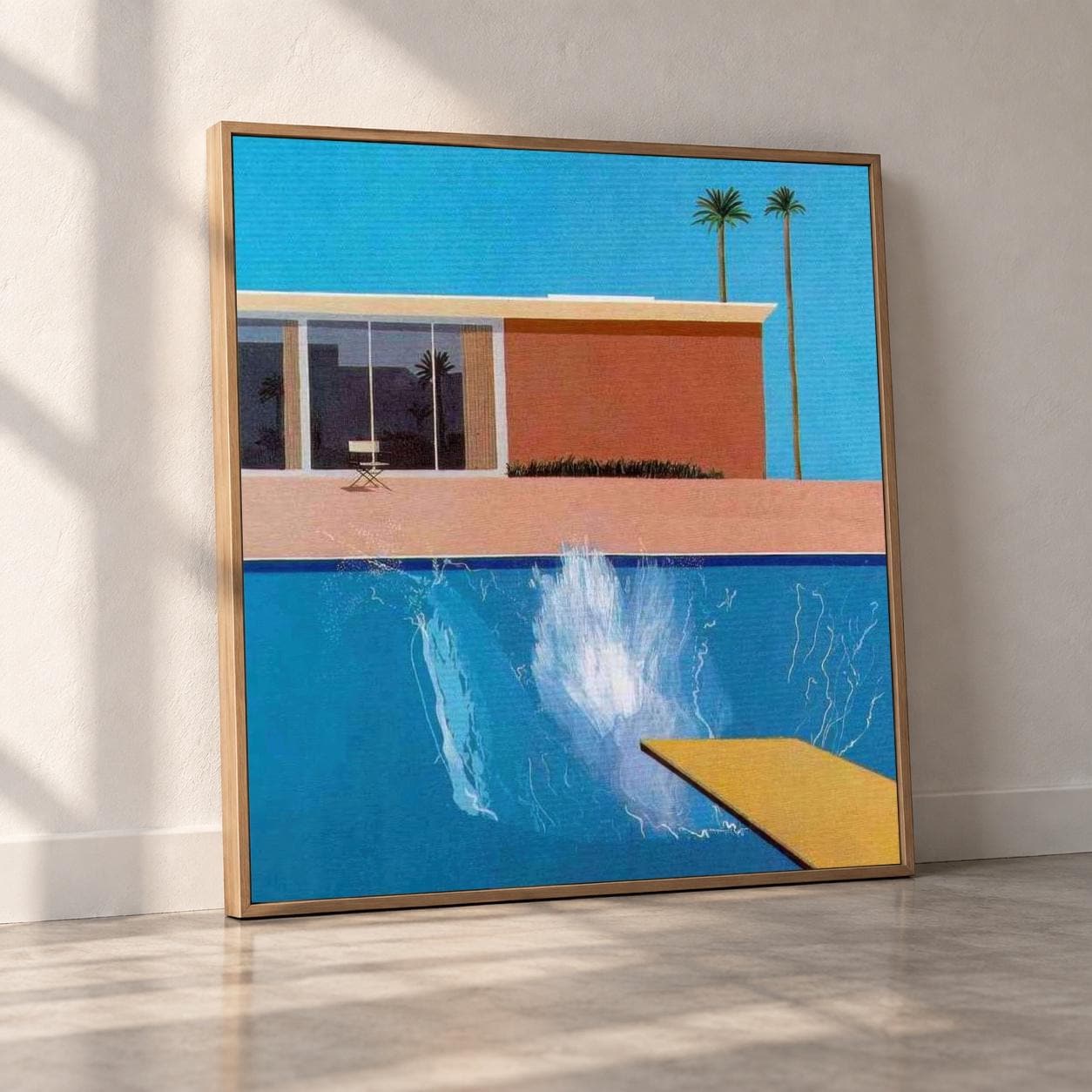David Hockney a Bigger Splash - Etsy