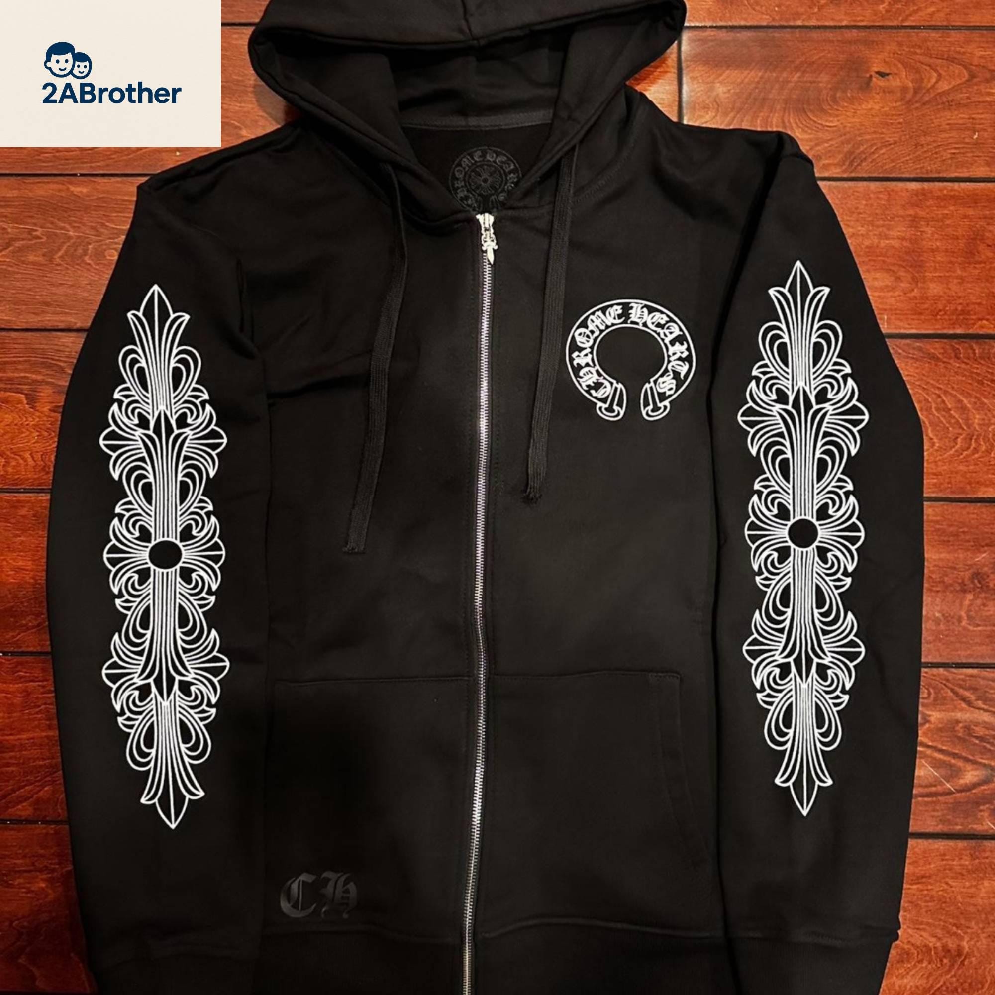 CHROME HEARTS クロムハーツ（原本無） SAILIN ON ZIP HD セメタリー