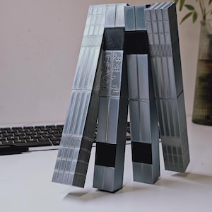 Film Interstellar - Modello personalizzato di robot TARS per i fan di Interstellar, decorazioni fantascientifiche, regalo per geek, giunti magnetici regolabili stampati in 3D, regalo di rotazione