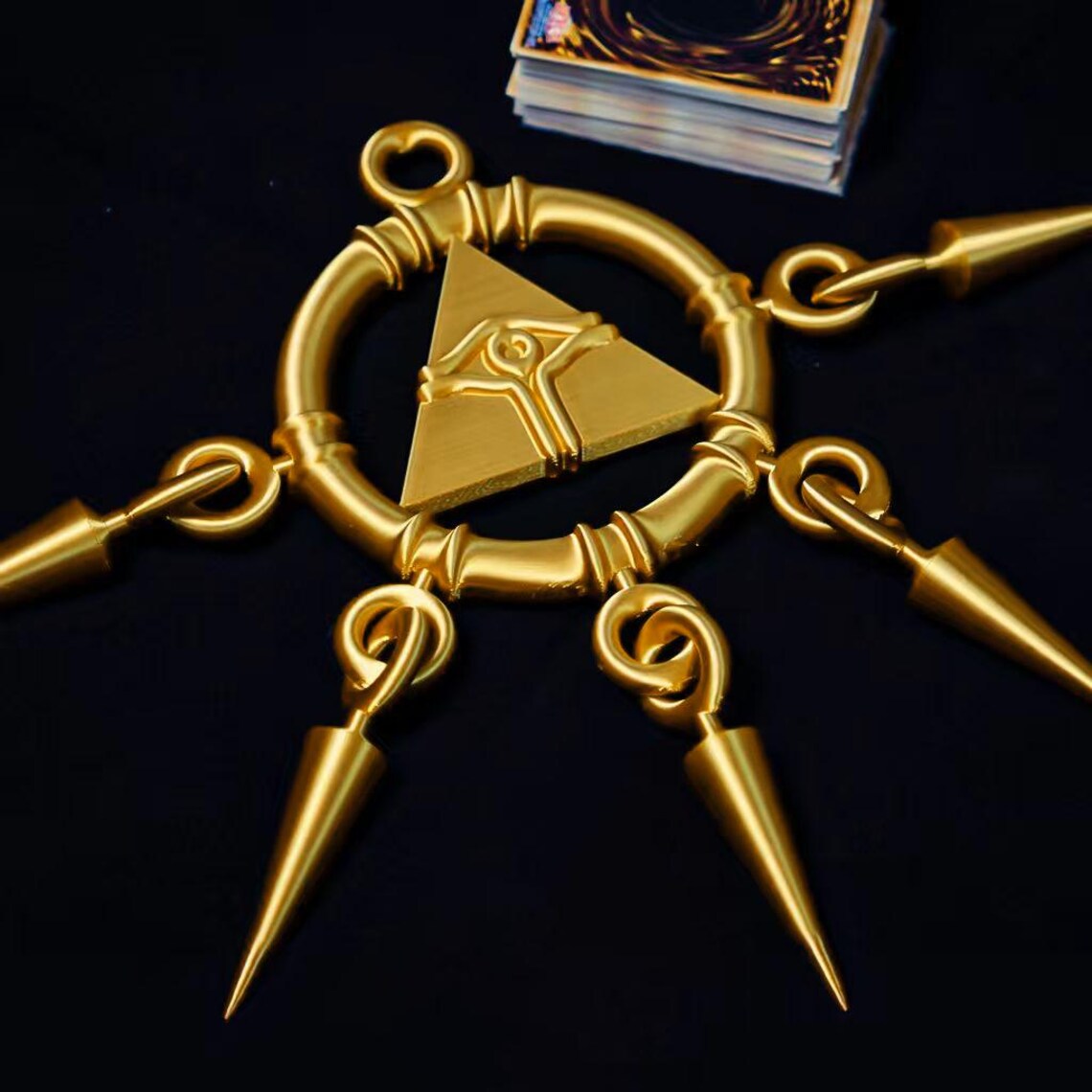 Millenium Ring Sticker 3D Printed Millennium Ring Cosplay Props Ancient Egypt Display Decor ...