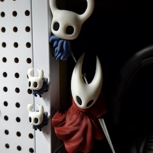 3D-geprinte koelkastmagneet Silksong Hollow Knight en Hornet, afneembaar montagefiguur, cadeau voor gamers, kerstcadeau