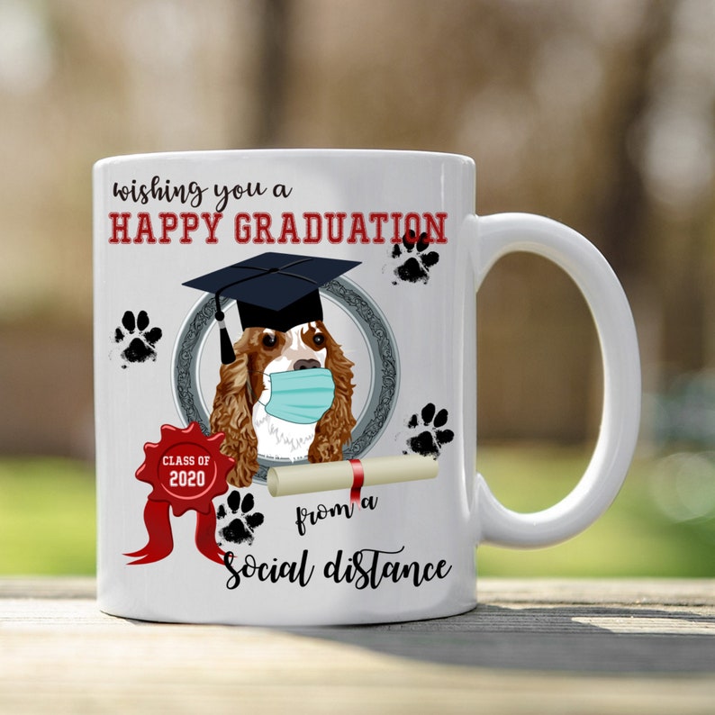 Graduation Mug Social Distancing Mug Happy Graduation Mug image 0