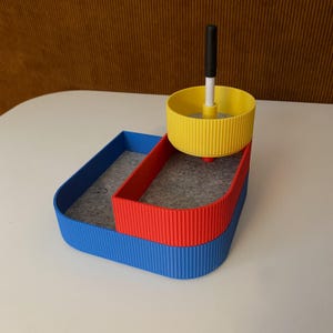 Island Loop Supply 3 Tier Stackable Catchall Tray Set