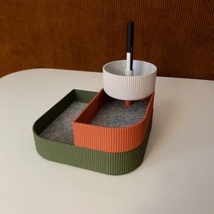 Island Loop Supply 3 Tier Stackable Catchall Tray Set