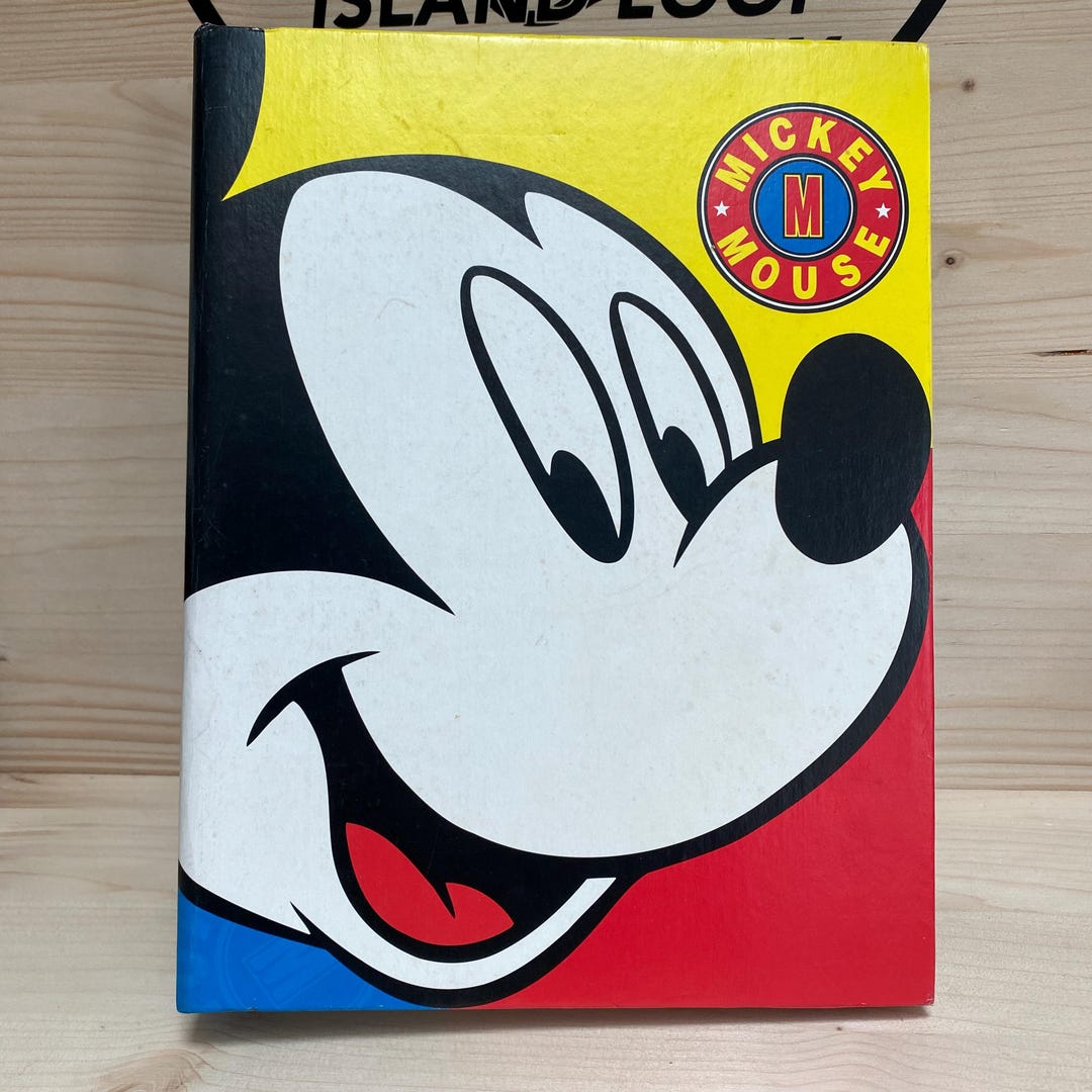 Vintage 90s Mickey Mouse Color Block Photo Album, Scrapbooking and ...