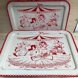 小物入れ vintage tray 1960 s 60s Tv Trays - Etsy