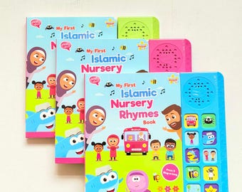 My First islamic Nursery Rhymes book (random colors)