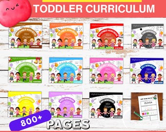 Full Age 3 Toddler Preschool Curriculum, Pre K Curriculum, Age Three, Daycare Lessons, Homeschool Worksheets Toddler Monthly Learning Plan