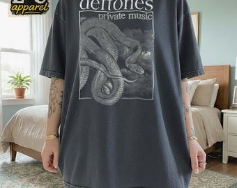 Comfort Colors® 1717 Vintage DEFTONES Band , 90s band Shirt, Private Music, Cute shirts, Trendy Shirts, Goth shirts  DPM001
