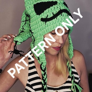 Oogie Boogie Hat Virkmönster Uppdaterat
