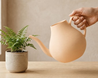 Arrosoir sculptural, Arrosoir moderne pour plantes d'intérieur, Décoration d'intérieur minimaliste, Monsieur pour plante imprimé en 3D, Cadeau de jardinage