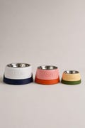 Personalized Pet Bowl with Name, Stainless Steel Insert for Dogs & Cats, Raised Feeder product logo