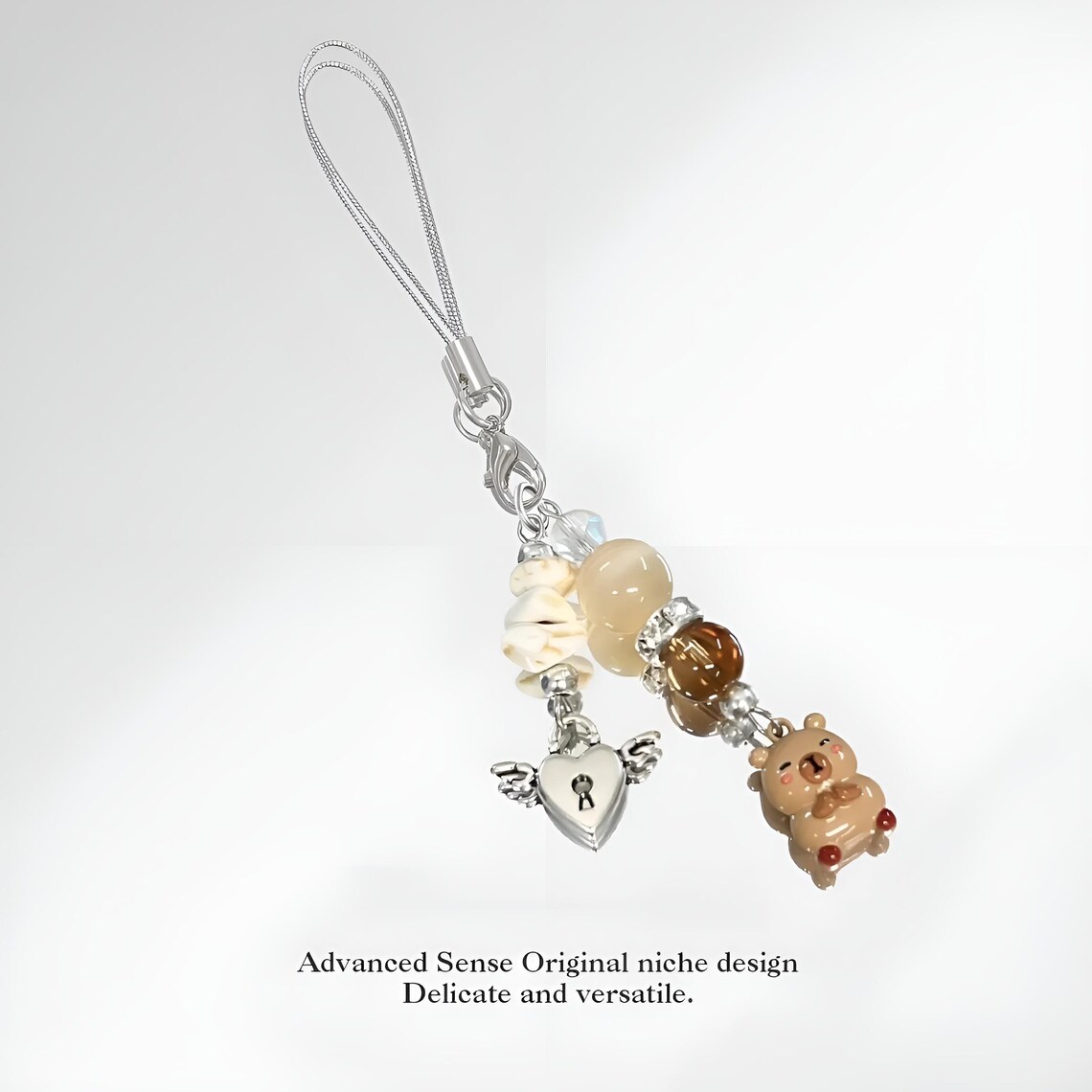 Forest Capybara Bracelet - Cute Capybara Cartoon Design, Multi-use as ...