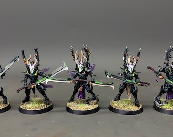 Aeldari Drukhari Incubi Xenos Armies Warharmmer 40k Pro Painted Commission Miniature