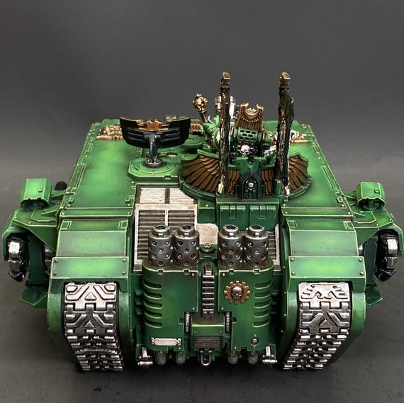 Hq Command Tanks Sprue Space Marines Warhammer 40k 2*miniatures