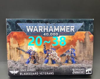 Warhammer 40K Space Marines BLADEGUARD VETERANS Repuestos, Armas, armas / Stock limitado丨Número 20~38