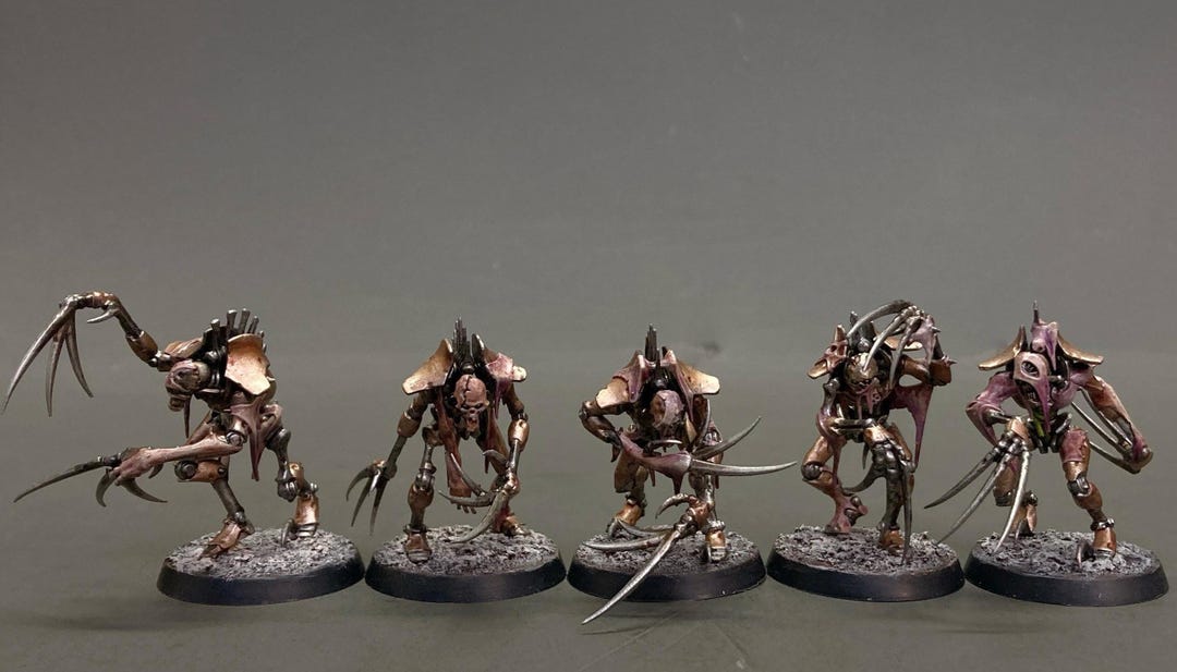 Necrons Flayed Ones Xenos Armies Warharmmer 40k Pro Painted Commission ...