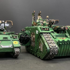 Hq Command Tanks Sprue Space Marines Warhammer 40k 2*miniatures