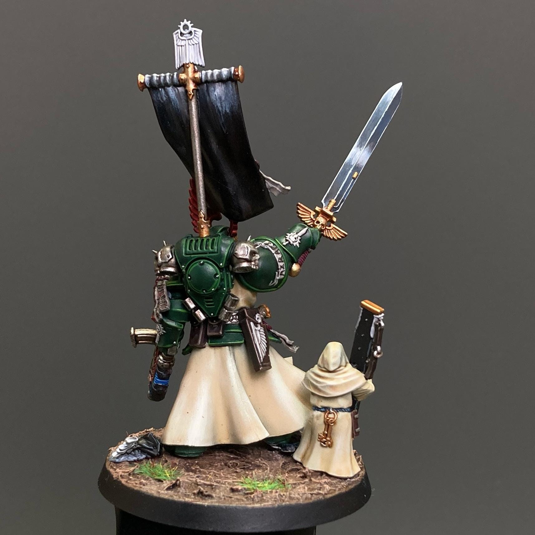 Azrael Supreme Grand Master Space Marines Dark Angels Warhammer