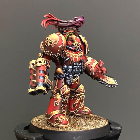 World Eaters Terminator Azrakh the Annihilator Warharmmer 40k Pro