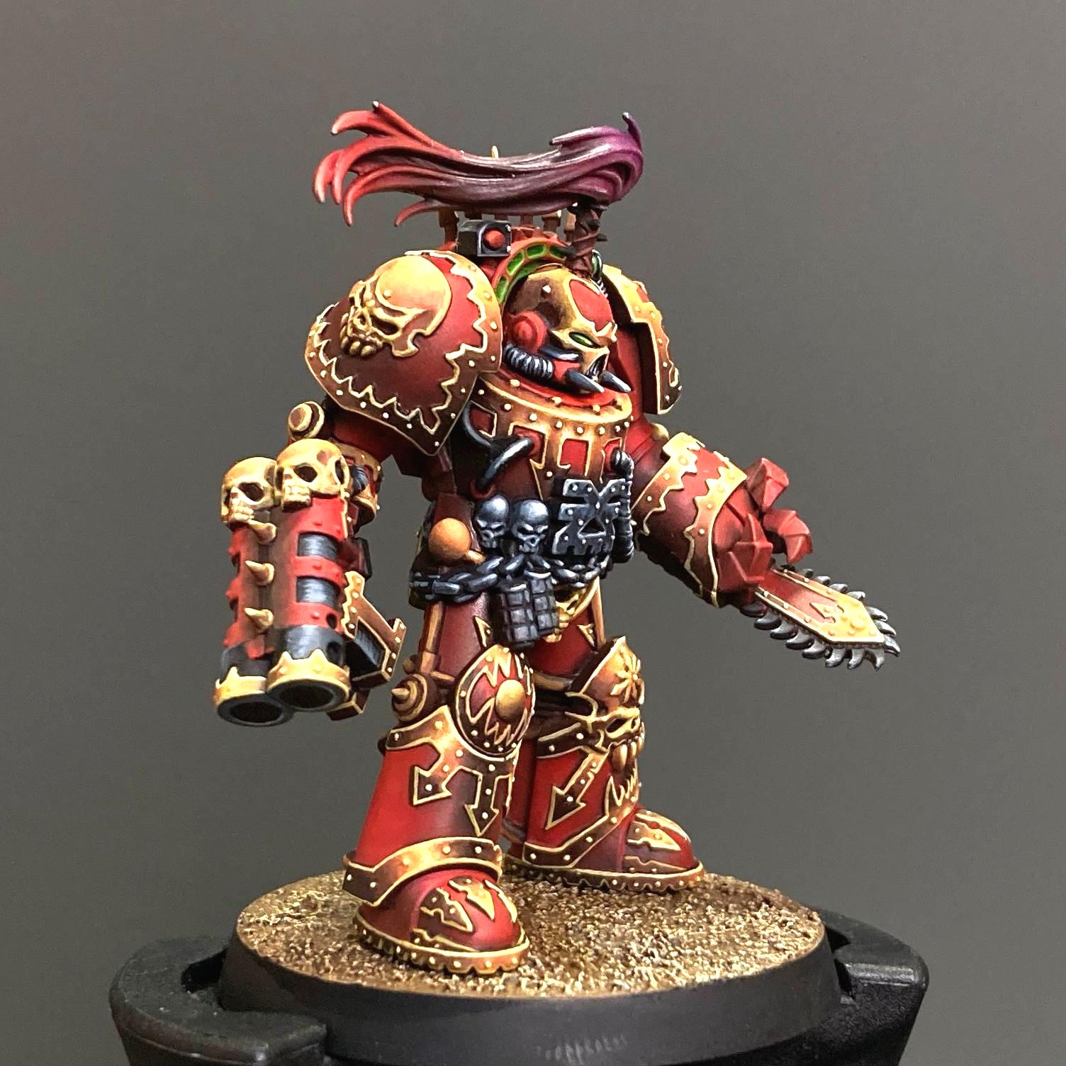 World Eaters Terminator Azrakh the Annihilator Warharmmer 40k Pro