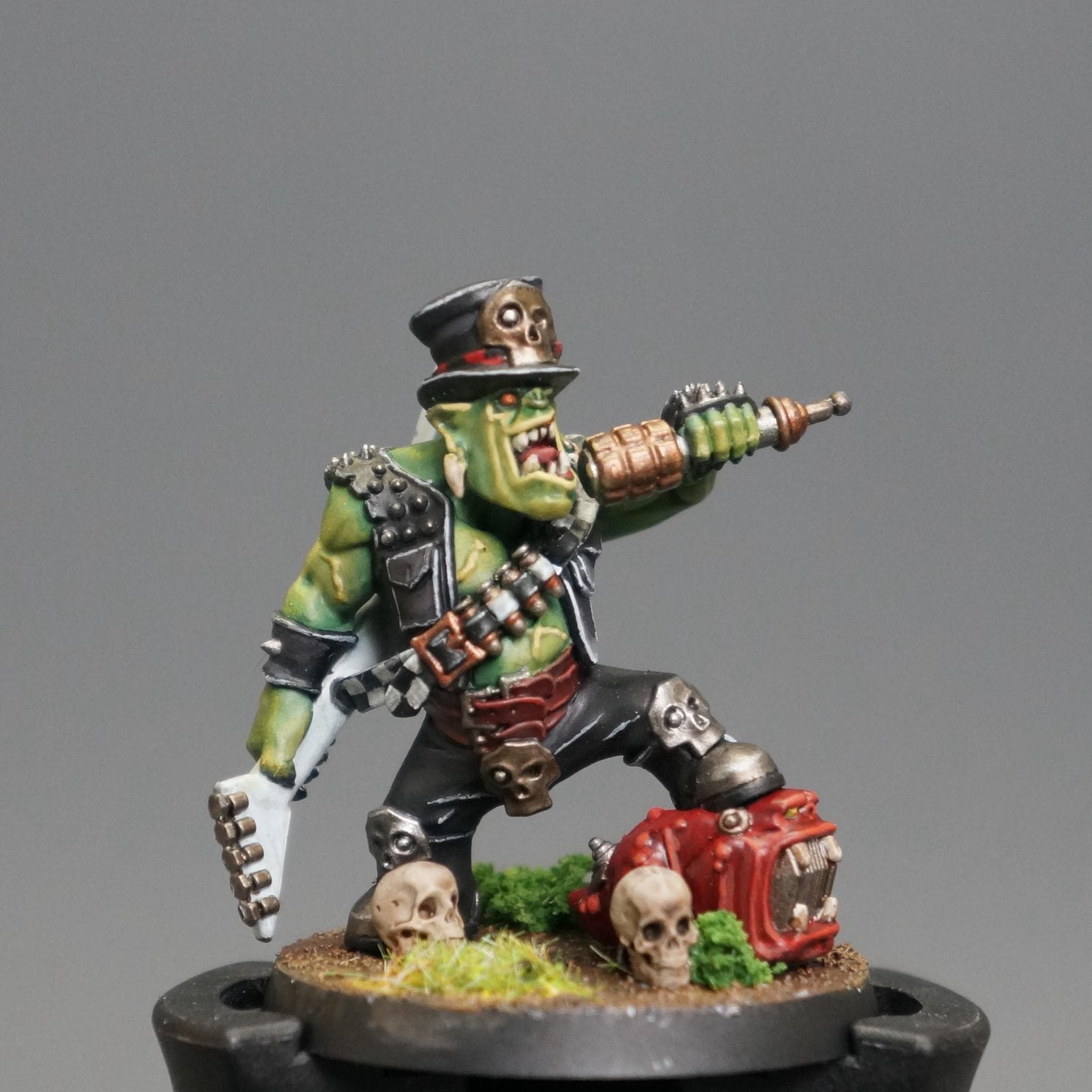ウォーハンマー Warhammer Orks Goff Rocker Orks Goff Rocker Xenos Armies Warharmmer 40k Pro Painted