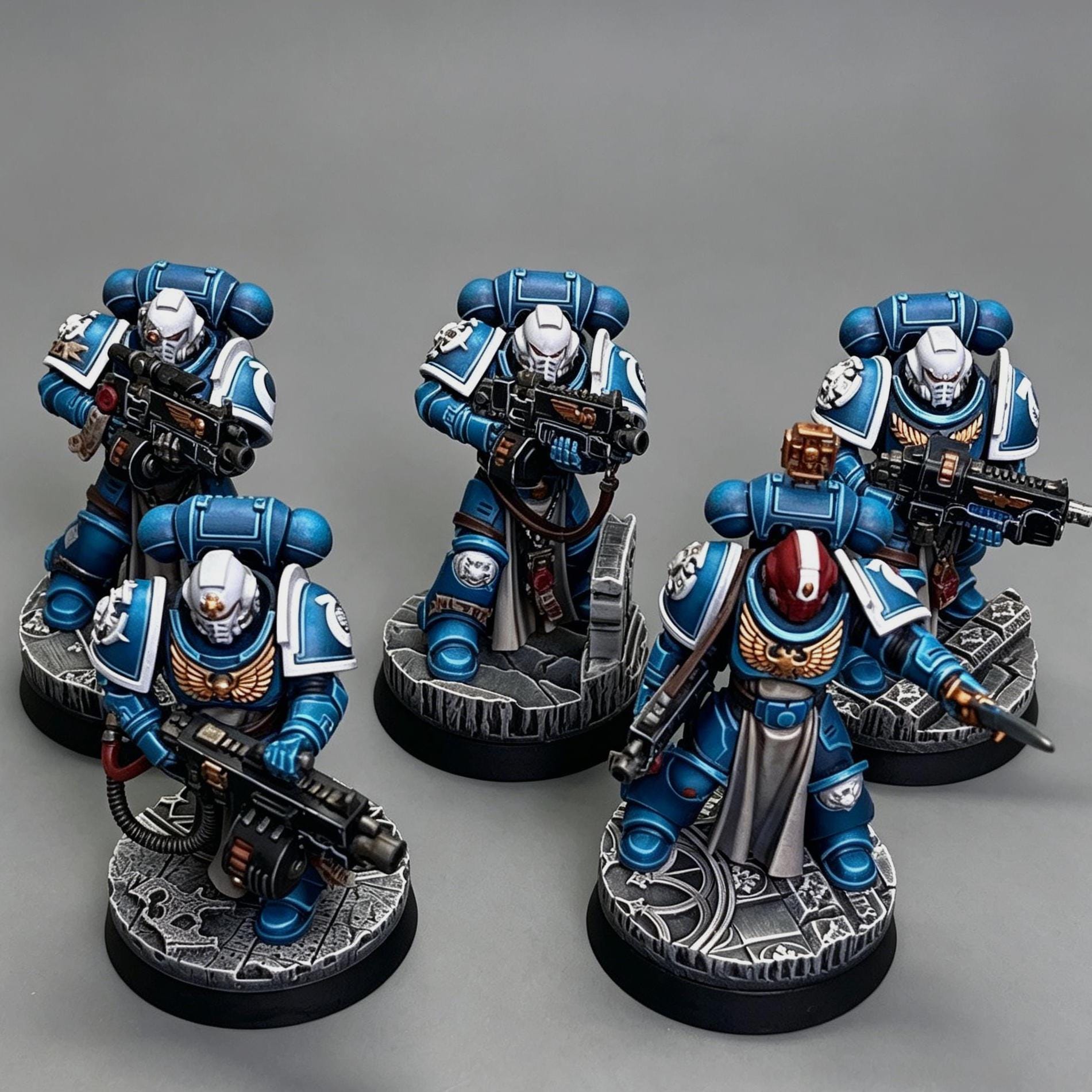 Sternguard Veteran Squad Space Marines Warhammer 40k 5*miniatures