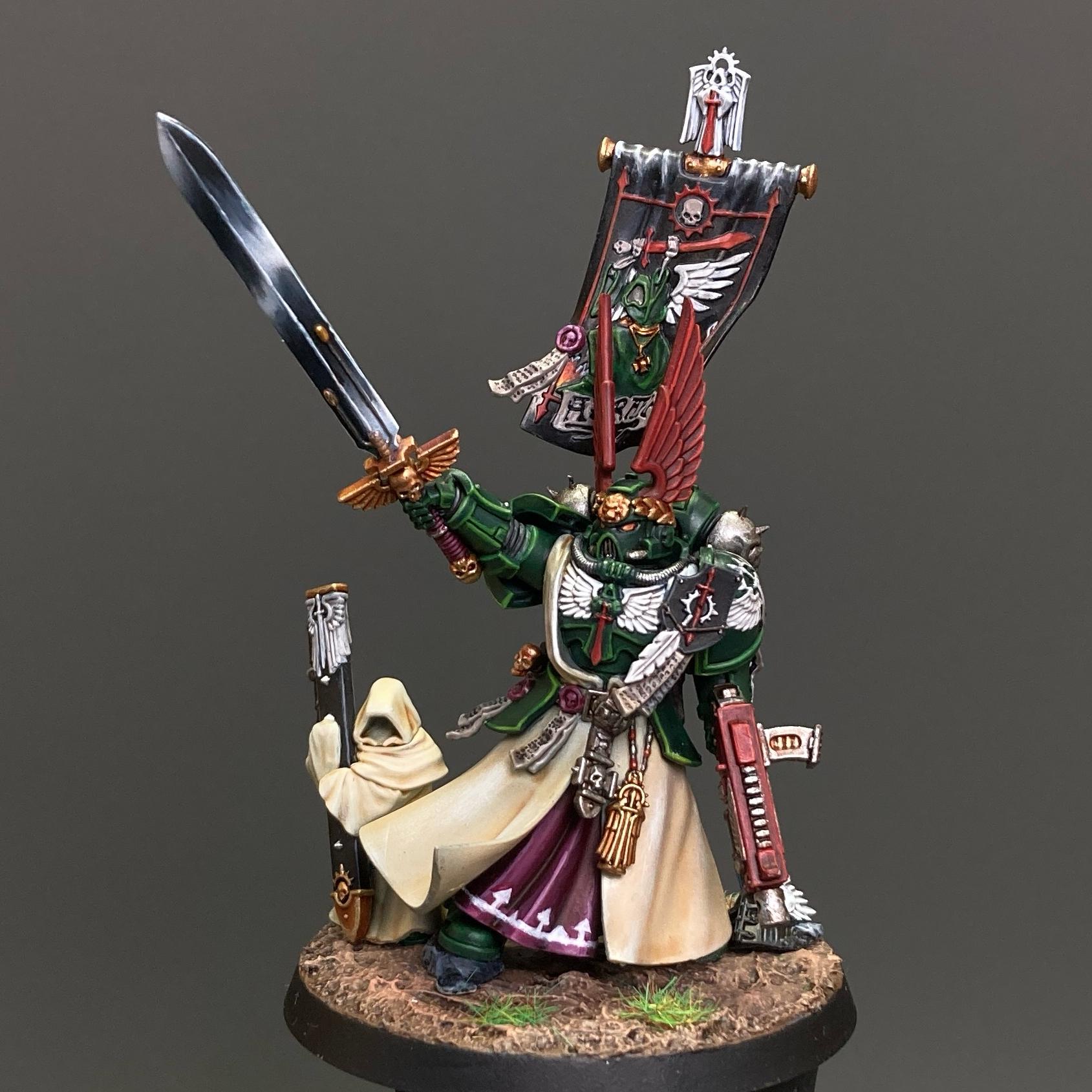Azrael Supreme Grand Master Space Marines Dark Angels Warhammer