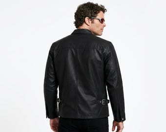 James Marsden X-men Cyclops Black Leather Jacket - Etsy