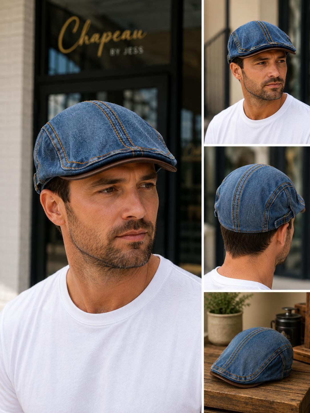 Men Indigo Hat - Etsy