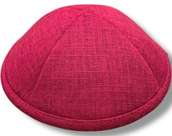 Kippah personalizado de 4 painéis com clipe | Yarmulke personalizado, pedido em grande quantidade | Brit milah, casamento, bar mitzvah, kippah personalizado com entrega rápida