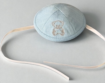 Geborduurde baby-keppeltje: Brit Milah Yarmulke