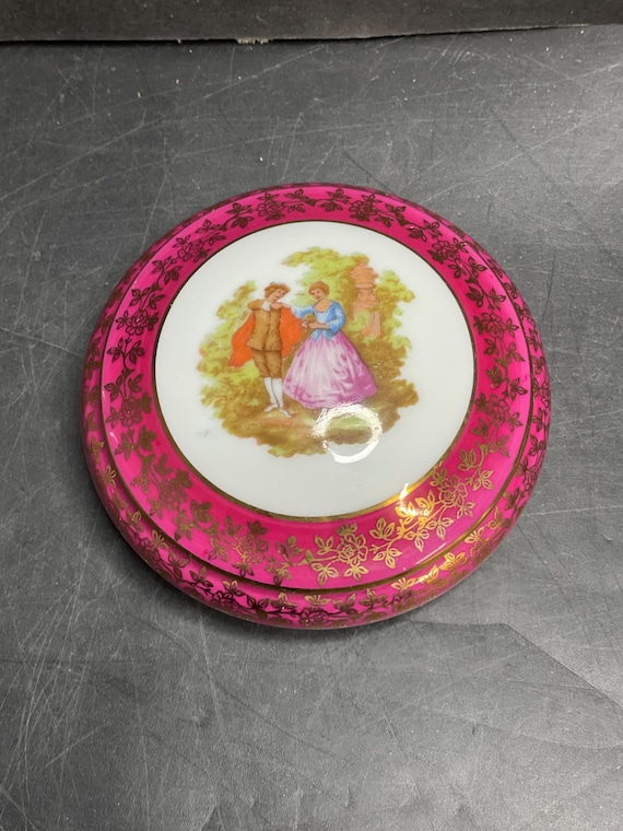 Vintage Meissner Limoges France Trinket