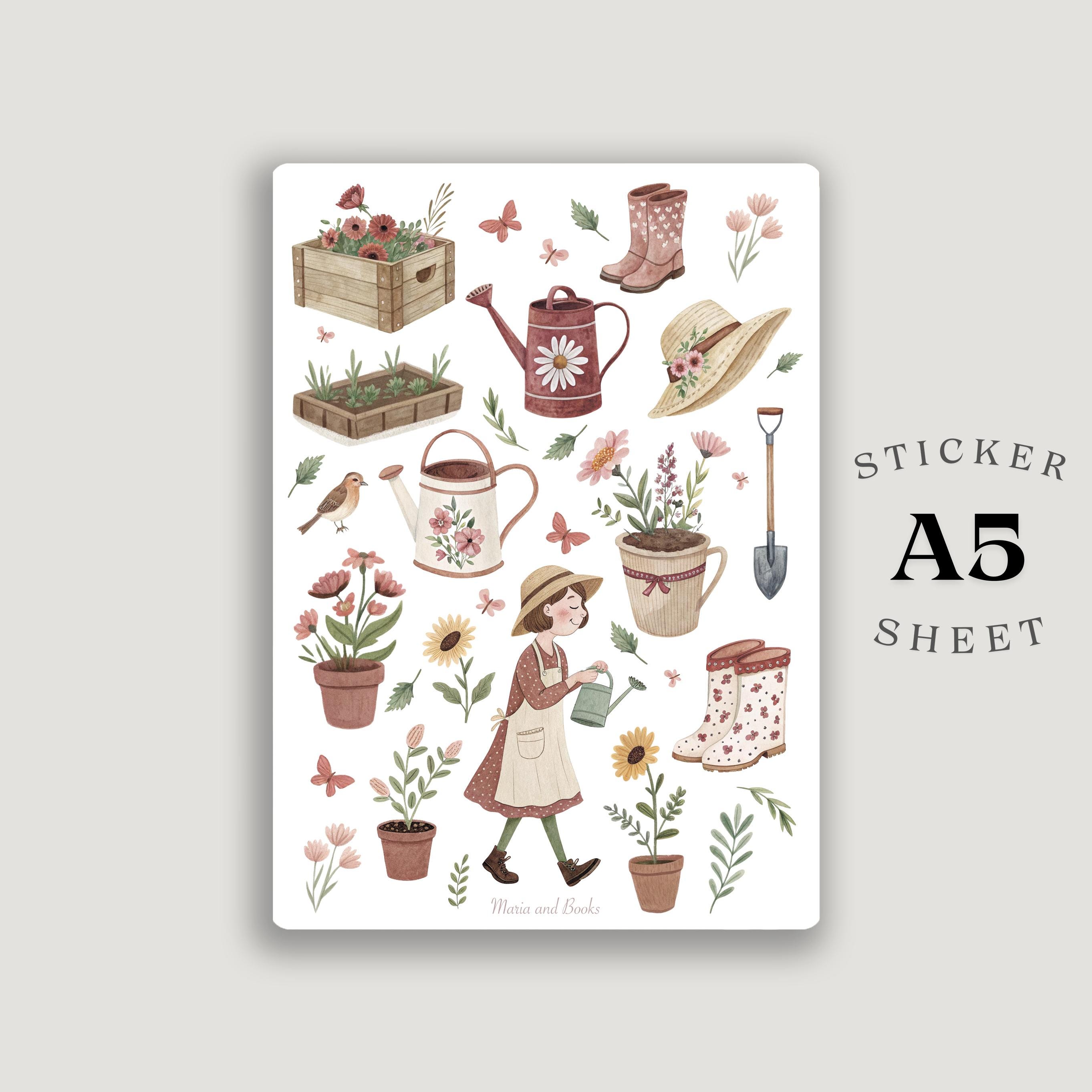 Gardening Stickers - Etsy Canada