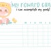 My Reward Chart for Kids, Reward Chart,daily Weekly Routine,responsibilities Chart, Pastel, Pig ...
