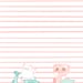 Printable Stationary, Kids Stationary Set, Notebook Pages, Notepad ...
