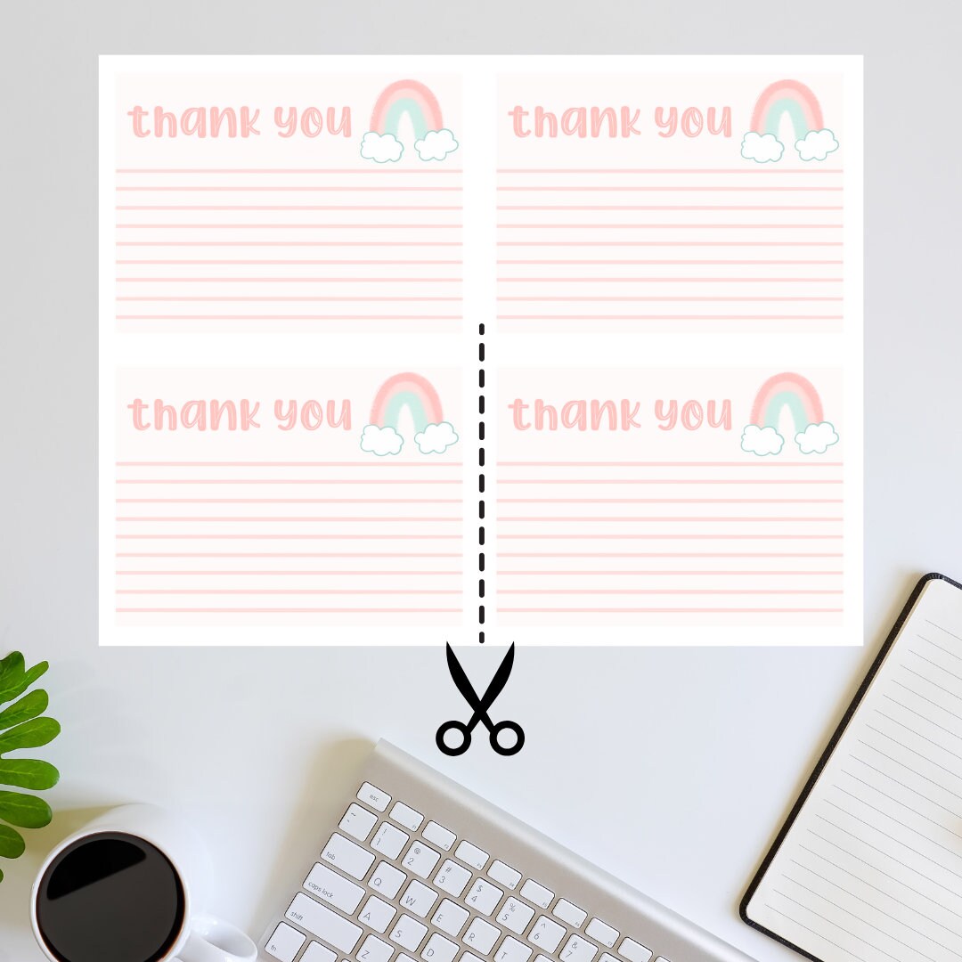Thank You Cards, Printable Stationary, Notepads, Memo Sheets, to Do ...