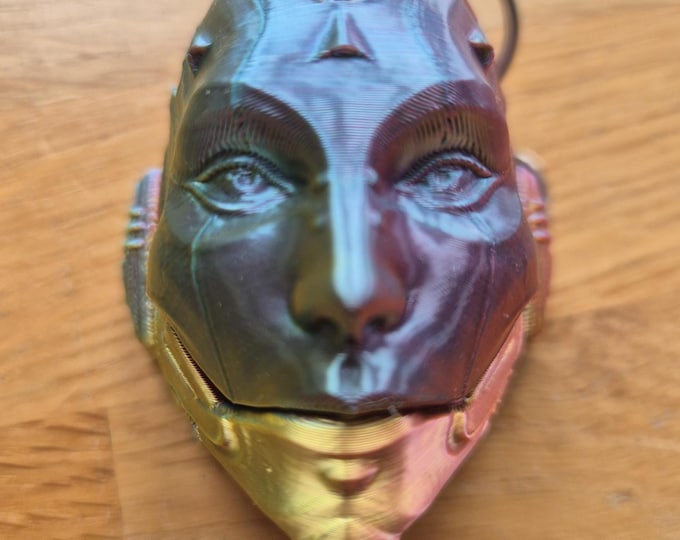 3D Printed Skeleton Skull Droid | Keychain | Bag Charm