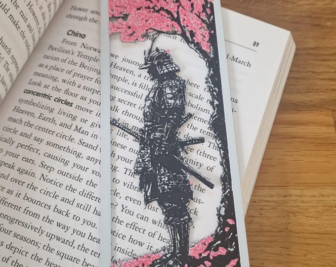 Sakura Samurai Bookmark: 3D Printed Japanese Soldier