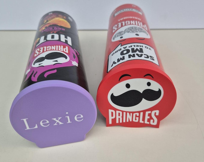 Pringles Crisp Holder – Crisps Lid (Tray Only, Pringles Not Included) - Personalised