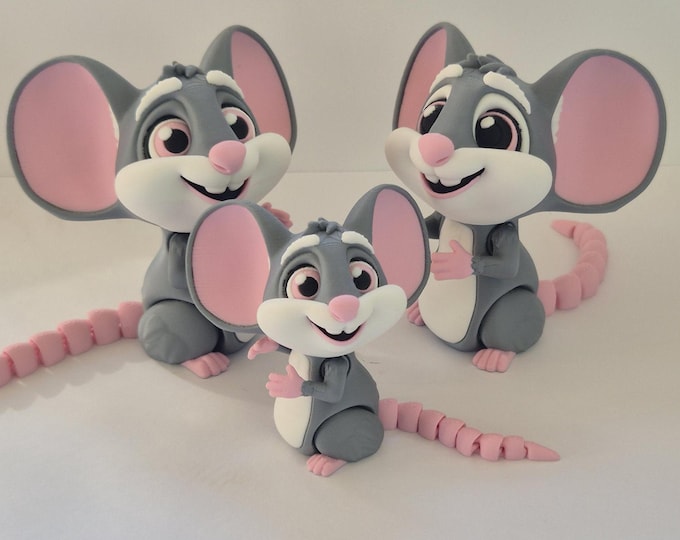 3d printed articulated Mouse